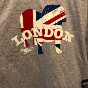 New speedo shirt from the London Olympics. Size XL